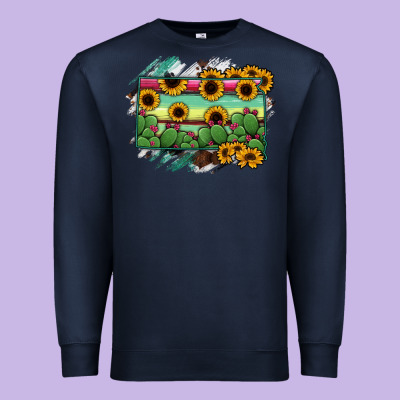 South Dakota State Map Premium Sweatshirt Designed By Ranaportraitstore