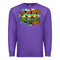Purple south Dakota State Map Premium Sweatshirt - RanaPortraitStore