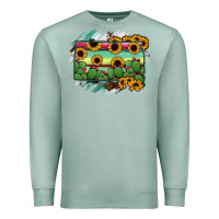 Seafoam south Dakota State Map Premium Sweatshirt - RanaPortraitStore