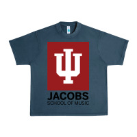 Midnight Navy jacobs, school of music Urban Heavy Tee - linhVisuals