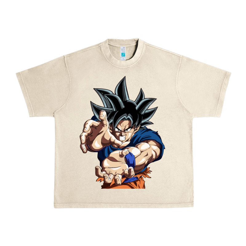 Goku Utra Instinct Urban Heavy Tee by linhVisuals | Teevron