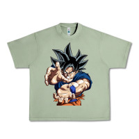 Oil Green goku utra instinct Urban Heavy Tee - linhVisuals
