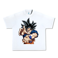 White goku utra instinct Urban Heavy Tee - linhVisuals