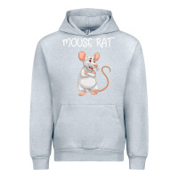 Heather Grey Mouse Rat Urban Hoodie - Bettercallsaul