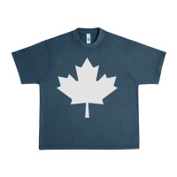 Midnight Navy canada maple Urban Heavy Tee - linhVisuals