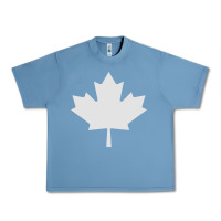 Pebble Blue canada maple Urban Heavy Tee - linhVisuals
