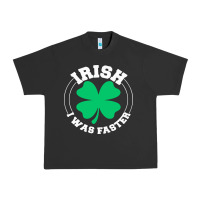 Pigment Black irish i was faster Urban Heavy Tee - linhVisuals