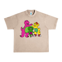 French Oak barney legendary Urban Heavy Tee - linhVisuals