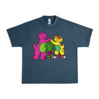 Midnight Navy barney legendary Urban Heavy Tee - linhVisuals