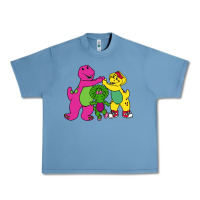 Pebble Blue barney legendary Urban Heavy Tee - linhVisuals