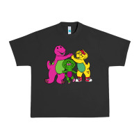 Pigment Black barney legendary Urban Heavy Tee - linhVisuals