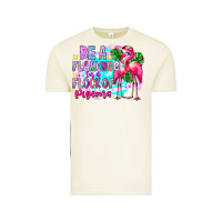 Vintage Arctic bea flamingo in a flock of pigeons Vintage Tee - CowhideDigitalArt