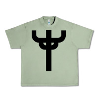 Oil Green red-judas-priest cross Urban Heavy Tee - linhVisuals