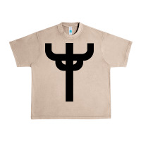 French Oak red-judas-priest cross Urban Heavy Tee - linhVisuals