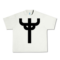 Pistachio red-judas-priest cross Urban Heavy Tee - linhVisuals
