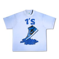 Grape Ice 1 retro high og dark marina blue tee shoes dripping got em t shirt Urban Heavy Tee - linhVisuals