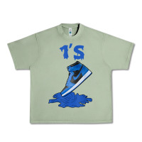 Oil Green 1 retro high og dark marina blue tee shoes dripping got em t shirt Urban Heavy Tee - linhVisuals