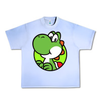 Grape Ice Cartoon Yoshi Urban Heavy Tee - linhVisuals