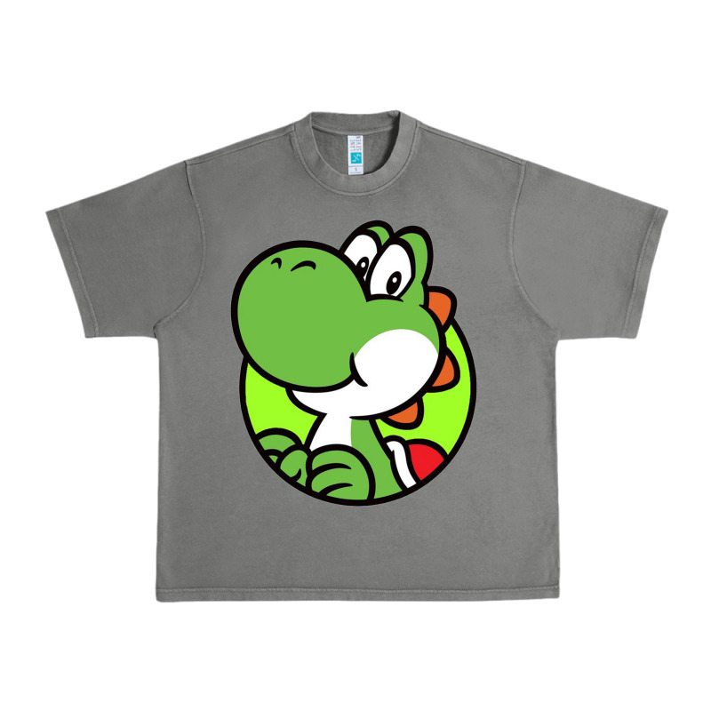 Cartoon Yoshi Urban Heavy Tee by linhVisuals | Teevron