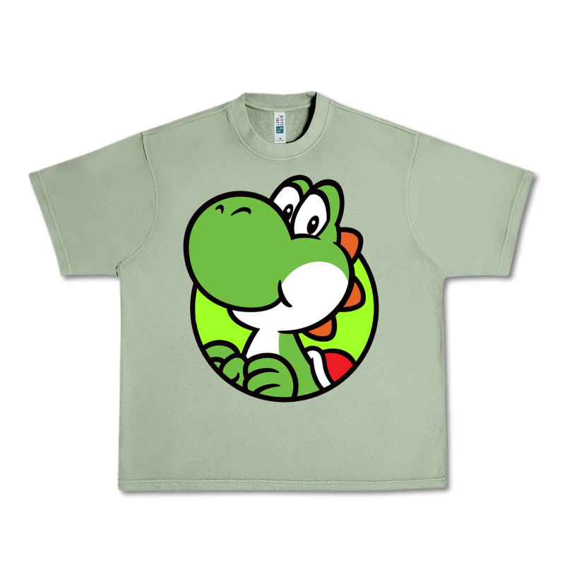 Cartoon Yoshi Urban Heavy Tee by linhVisuals | Teevron