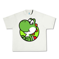 Pistachio Cartoon Yoshi Urban Heavy Tee - linhVisuals
