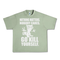 Oil Green kill yourself classic foamy the squirrel Urban Heavy Tee - linhVisuals