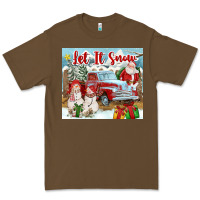 Cacao Let It Snow Tumbler Premium Tee - FaDigitalArtStudio