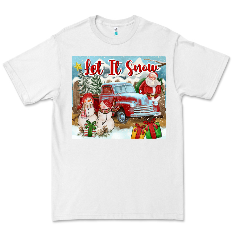 Let It Snow Tumbler Premium Tee by FaDigitalArtStudio | Teevron