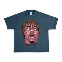 Midnight Navy art of juice rap Urban Heavy Tee - linhVisuals