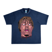 Navy art of juice rap Urban Heavy Tee - linhVisuals