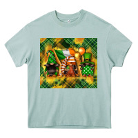 Arona St. Patrick's Day gnome Heavy Core Tee - FaDigitalArtStudio