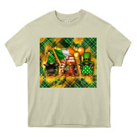 Mossy St. Patrick's Day gnome Heavy Core Tee - FaDigitalArtStudio