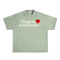 Oil Green VIRGINIA IS FOR LOVERS Urban Heavy Tee - linhVisuals