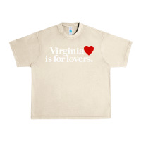 Sandshell VIRGINIA IS FOR LOVERS Urban Heavy Tee - linhVisuals