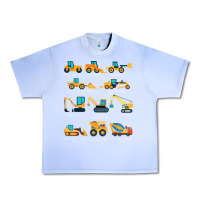 Grape Ice construction excavator vehicle boys builder heavy equipment t shirt Urban Heavy Tee - linhVisuals