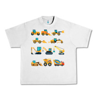 Lunar Rock construction excavator vehicle boys builder heavy equipment t shirt Urban Heavy Tee - linhVisuals