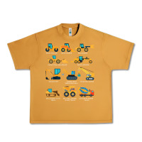 Peanut Butter construction excavator vehicle boys builder heavy equipment t shirt Urban Heavy Tee - linhVisuals