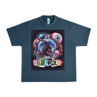 Midnight Navy wrld legend of music rap Urban Heavy Tee - linhVisuals