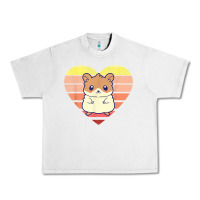 Lunar Rock cute hamster design retro heart shape vintage t shirt Urban Heavy Tee - linhVisuals
