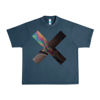 Midnight Navy the xx Urban Heavy Tee - linhVisuals
