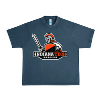 Midnight Navy indiana institute of technology warrior Urban Heavy Tee - linhVisuals