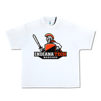 White indiana institute of technology warrior Urban Heavy Tee - linhVisuals