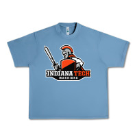 Pebble Blue indiana institute of technology warrior Urban Heavy Tee - linhVisuals