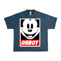 Midnight Navy ohboy Urban Heavy Tee - linhVisuals