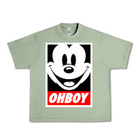 Oil Green ohboy Urban Heavy Tee - linhVisuals
