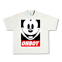 Pistachio ohboy Urban Heavy Tee - linhVisuals