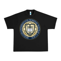 Black university dame Urban Heavy Tee - linhVisuals