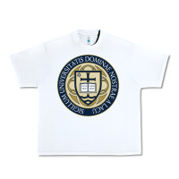 White university dame Urban Heavy Tee - linhVisuals