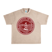 French Oak university oklahoma Urban Heavy Tee - linhVisuals