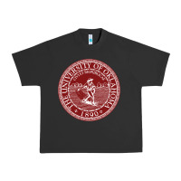 Pigment Black university oklahoma Urban Heavy Tee - linhVisuals